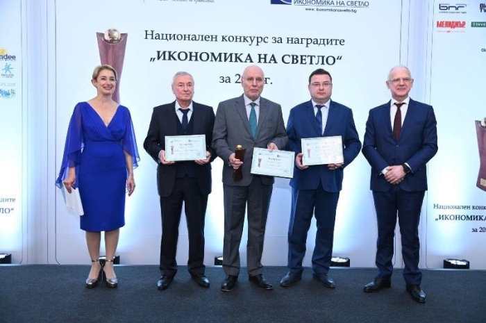 Кметът на Свищов бе отличен в националния конкурс за наградите „Икономика на светло“ на Асоциацията на индустриалния капитал в България