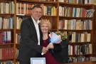 Неда Антонова се срещна с бъдещи писатели в Гимназията, а след това и с читателите си в Библиотеката на Горна Оряховица