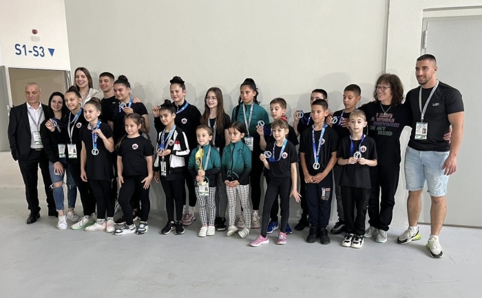 Обединеният акробатичен клуб на Горна Оряховица спечели четири медала и сребърна купа от голям международен турнир в Бургас