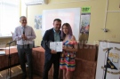 Кристина Каляка е носител на училищната награда „Виктория“ на СУ „Вела Благоева“ за успешно завършване на средно образование