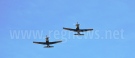 Военни самолети с атрактивен полет над Велико Търново 