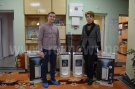 Явор Божанков дари модерни уреди за пречистване на въздуха в детска градина