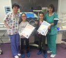 Млади дами дариха одеяла за бебетата в Неонатологията във Велико Търново