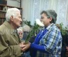 92-годишният Спас Спасов е най-възрастният читател в Общинската библиотека в Горна Оряховица