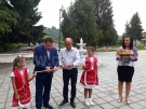 В Българско Сливово откриха обновения централен площад