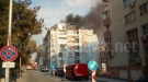 Гори блок в кв. Картала 