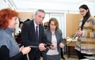 Информационно-образователен център за дигитализация бе открит във ВТУ „Св. св. Кирил и Методий“