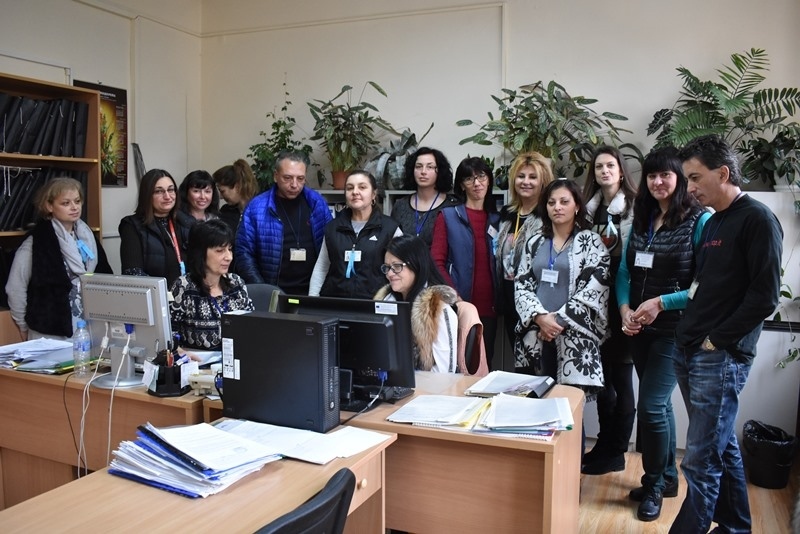 Социалните работници в Горна Оряховица стачкуваха предупредително