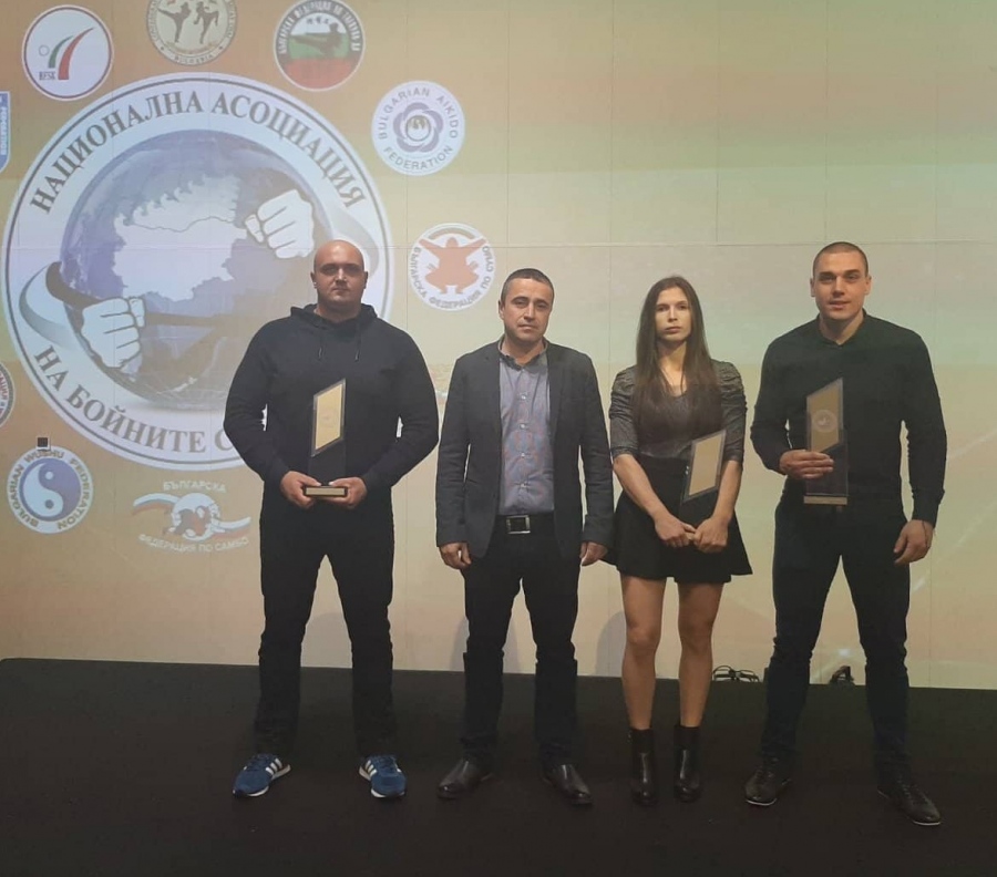 Пламен Димитров получи награда от Федерацията по канадска борба