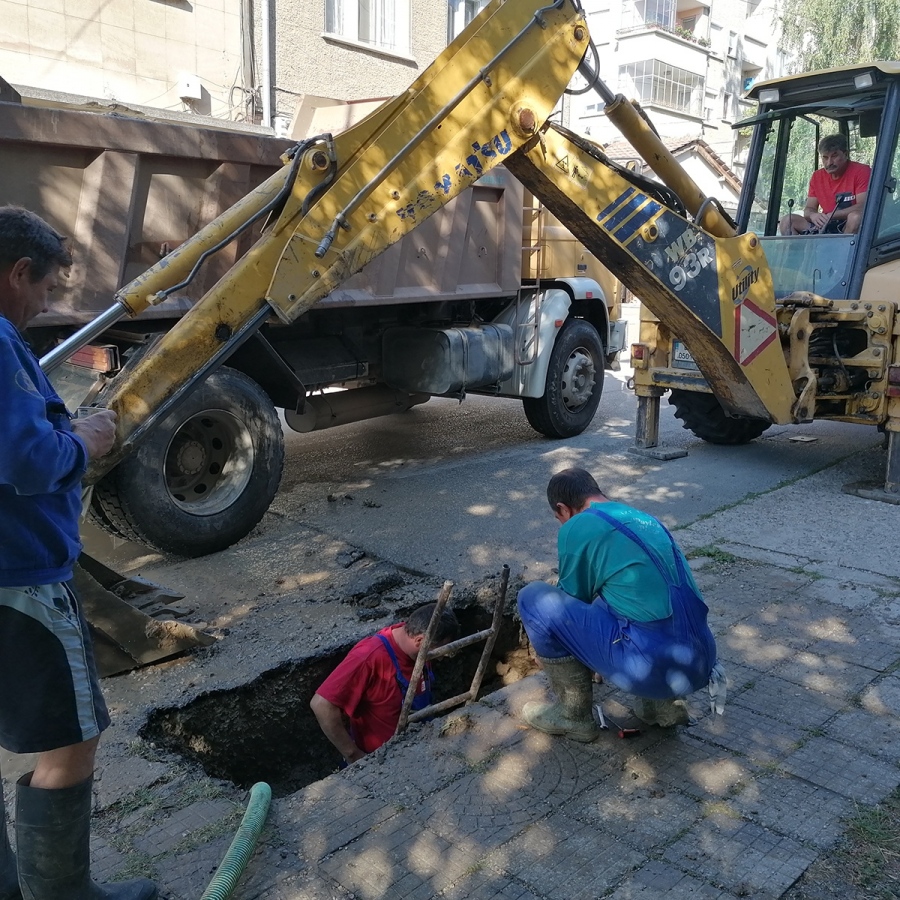 Заради сушата и старите тръби ВиК в Горна Оряховица изнемогва при рекордни аварии