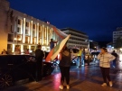 Автоколона с протестиращи блокира за малко и центъра на Горна Оряховица