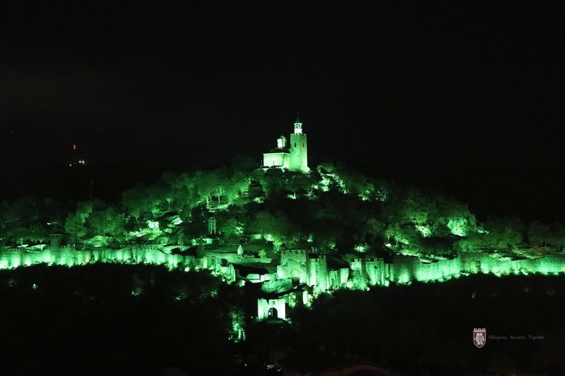 Крепостта Царевец ще бъде обагрена в зелено за Европейския ден на донорството и трансплантацията