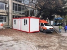 Мобилен пункт за тестване за коронавирус поставиха пред Спешното във Велико Търново
