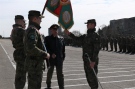 Полк. Веселин Мадански се прости с бойното знаме на Военния университет