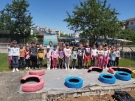 „Пчеличките“ от ДГ „Ален мак“ в Горна Оряховица направиха детската си градина още по-пъстра