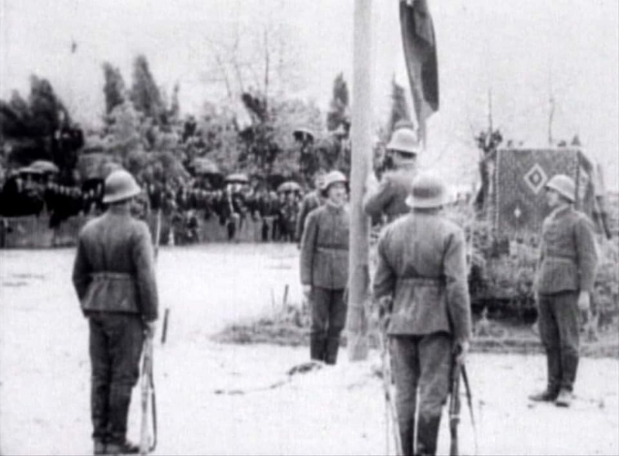 80 г. от церемонията по издигането на българското знаме в Охрид на 24 май 1941 г.  