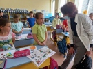 Правнучка на Георги Измирлиев гостува на Гимназията в Горна Оряховица, която носи неговото име