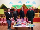 Млади социалисти дариха играчки на детската градина в с. Водолей