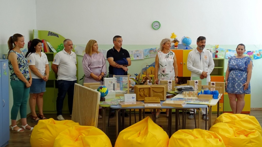 Ротари клуб – Велико Търново оборудва първата Монтесори класна стая в областта