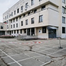 Площадка пред Полицията в Горна Оряховица пропадна