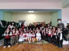 Малките коледари от група „Мечо Пух” на ДГ „Бора смяна” в Горна Оряховица посрещнаха с благослов гости от „Център Мария”