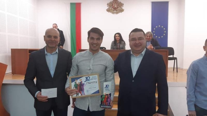 Стефан Петков е спортист номер 1 на Община Свищов за 2021 г.