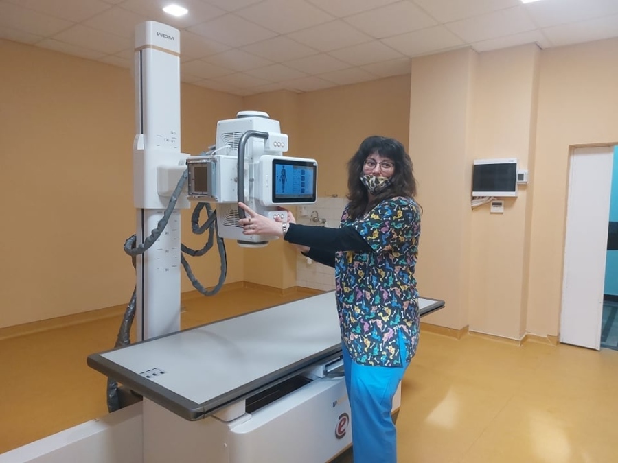 Последен модел дигитален рентгенов апарат бе открит в МБАЛ „Св. Иван Рилски“ в Горна Оряховица