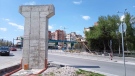 Монтират модулите на пешеходния надлез над улица „Магистрална“ във Велико Търново
