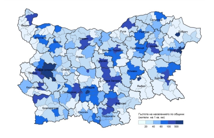 Велико Търново мина с две места назад в класацията на големите градове, 50 села в областта нямат нито един жител
