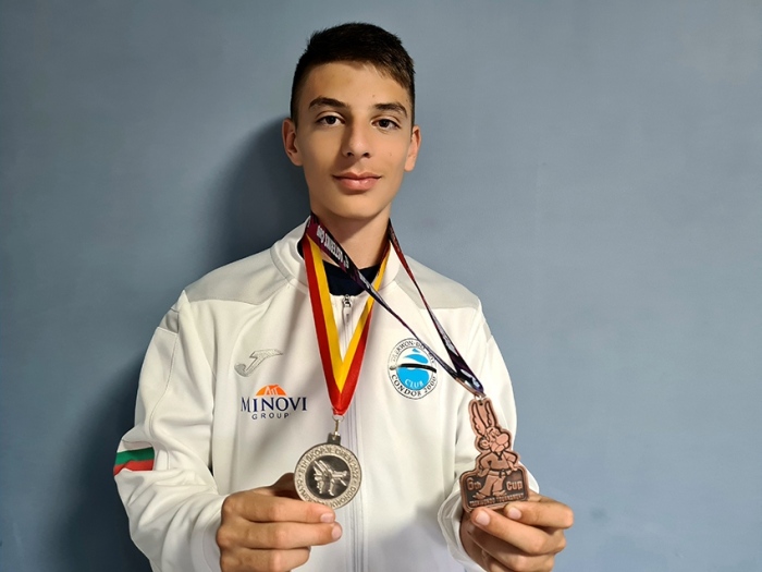 Два медала за Радослав Шабанаков от международни турнири по таекуондо