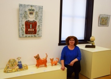 Изложба под надслов „Гласовете на земята и небето“ откри Ирина Пожарицкая в Художествената галерия в Елена
