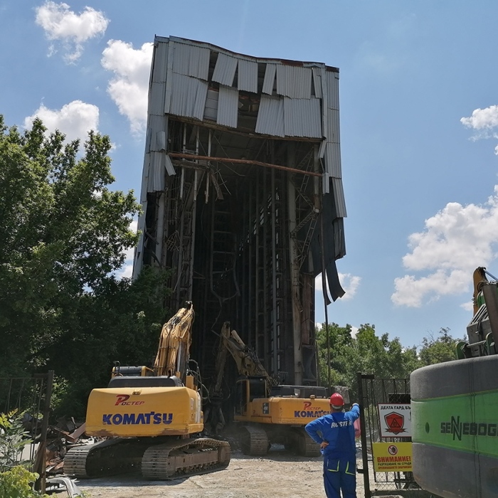 Премахват изпитателната кула на ТИСТ в Горна Оряховица