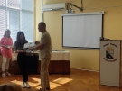 Виктория Маринова е носителката на наградата „Виктория“ за завършено средно образование в СУ „Вела Благоева“