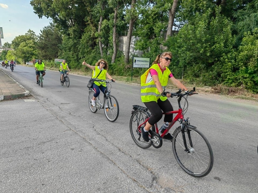 Велопоход за пътна безопасност се проведе в Павликени