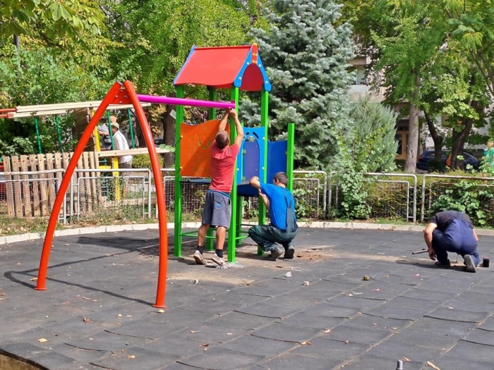 В Горна Оряховица подменят катерушки на детски площадки