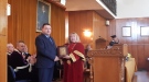 Кметът на община Свищов бе удостоен с почетен плакет за заслуги към СА „Д. А. Ценов“