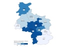 1/3 от обезлюдените села в страната са в област Велико Търново, Горна Оряховица е най-гъсто населената община