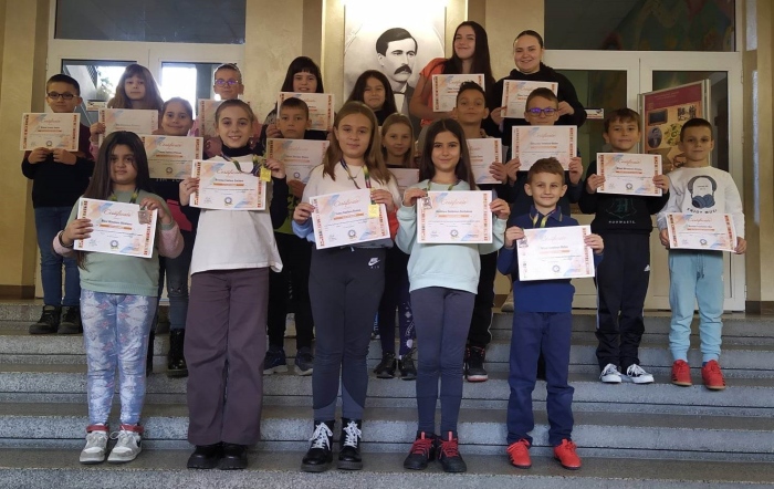 Три златни и три бронзови медали заслужиха ученици от СУ „Вичо Грънчаров” от есенния кръг на „Математика без граници”