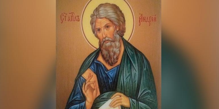 Андрей Първозвани пръв сред апостолите тръгнал след Христос