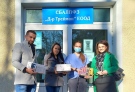 Великотърновският Ротаракт клуб дари техника и книги на белодробната болница