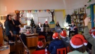 Коледен празник в детския отдел на Градската библиотека в Елена
