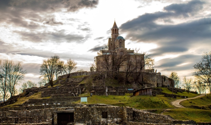 Крепостта Царевец посреща туристи на 1 януари 2023 г.