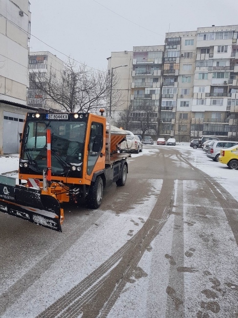 Пътищата в община Горна Оряховица са проходими при зимни условия