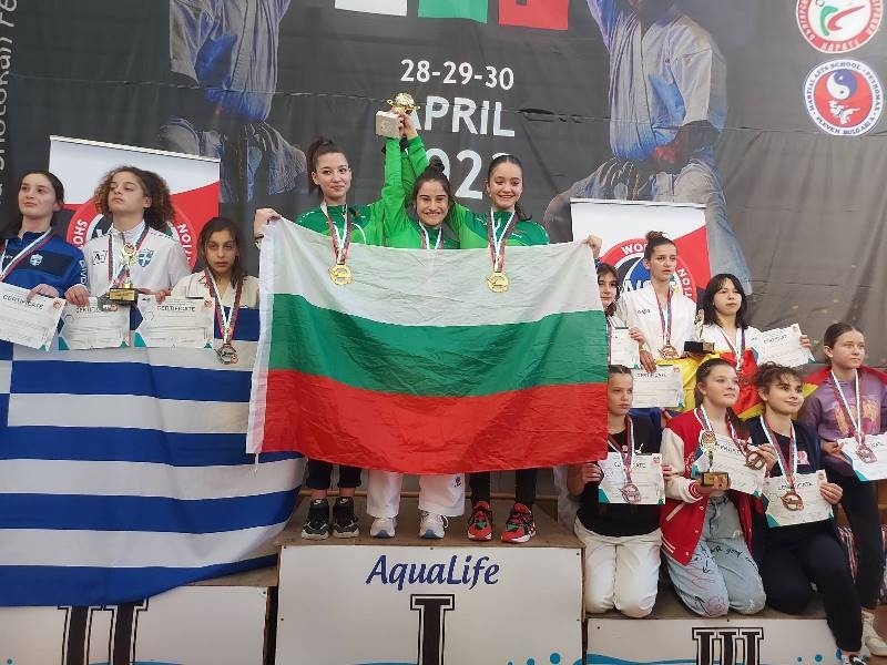 Състезателите на „Етър“ с 15 медала на Европейското първенство по шотокан карате