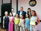 Кметът инж. Добромир Добрев се срещна с шампионки на балет „Калина”