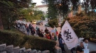 „Възраждане“ поведе шествие в подкрепа на енергетици и миньори във Велико Търново