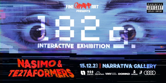 Fine Graff Art представя Насимо и ТЕ27АФОРМЪРС с интерактивната изложба „182 грама“