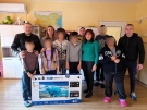 Децата от ЦНСТ в Павликени имат нов 40-инчов телевизор, дарен от скочилите за кръста на Богоявление