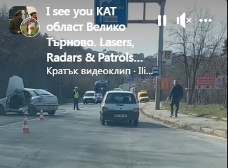 Катастрофа затвори пътя София – Варна при разклона за жп гарата във Велико Търново (обновена)