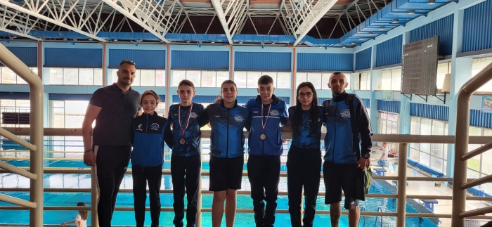 Плувци на „Локомотив” спечелиха пет медала от „Купа Ниш” в Сърбия